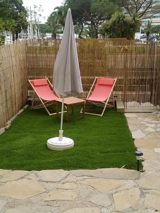 Studio Rez De Jardin Marina Baie Des Anges Villeneuve-Loubet Kültér fotó
