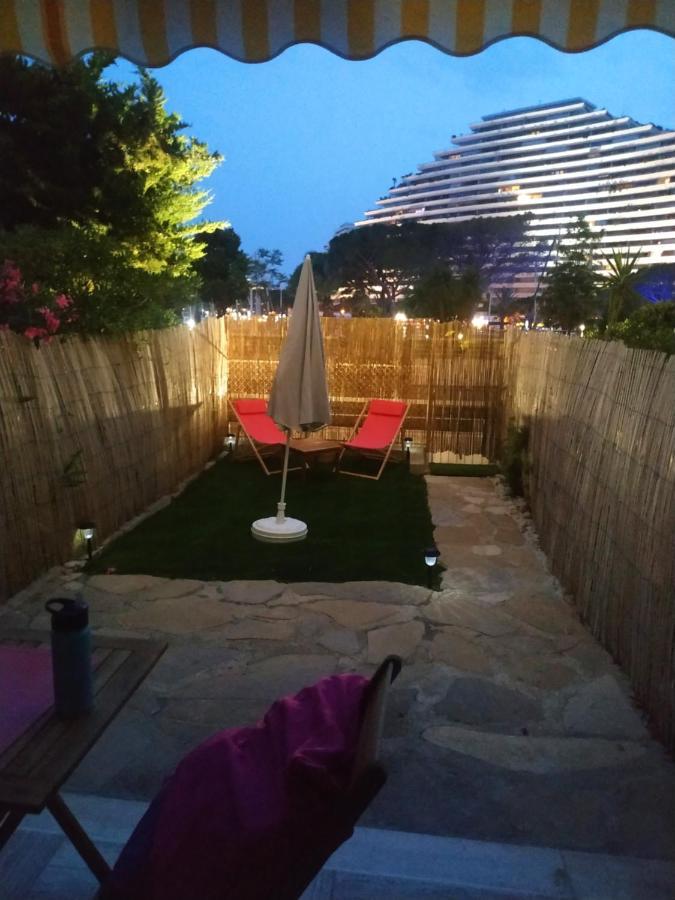 Studio Rez De Jardin Marina Baie Des Anges Villeneuve-Loubet Kültér fotó