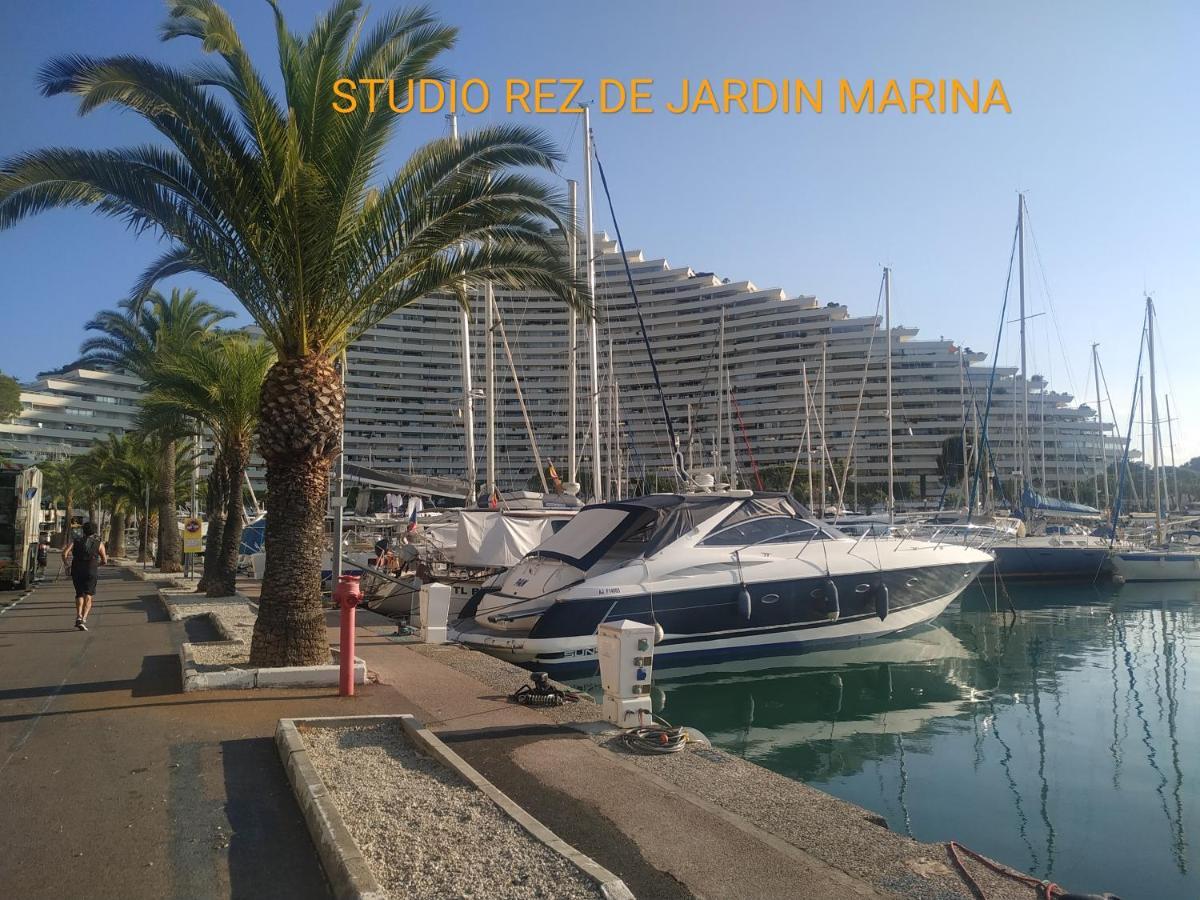 Studio Rez De Jardin Marina Baie Des Anges Villeneuve-Loubet Kültér fotó